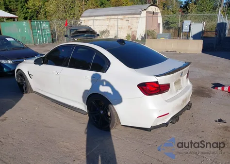 2015 BMW M3 z USA, uszkodzony, nr VIN WBS3C9C53FP805175